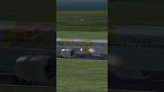 The Smoothest Boeing 777 - 300 ER Landing You'll Ever See. Brakes Smoking! Overloaded! #boeing777