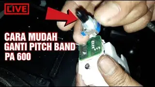 CARA MUDAH MEMPERBAIKI PITCH BAND PA 600
