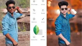 Cb photo editing kaise kare | Snapseed Face Background Blur Photo Editing | Face Smooth Editing