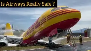 DHL Plane Crash 2022 || Real Footage || Is Airways Really Safest ??