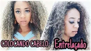 COMO COLOCAR CABELO ORGÂNICO CACHEADO