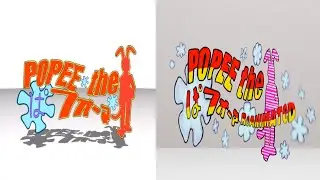 Popee the Performer Comparison: Original and Reanimated