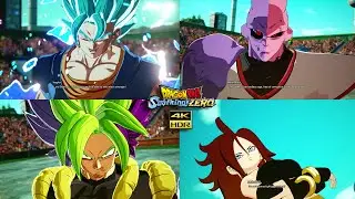 Dragon Ball: Sparking! Zero - Unique Interactions Part 1 | Xeno Vegito, Brogerot, Gohan Beast