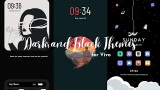 dark and black themes for vivo 🌟