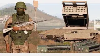 Arma 3. Куда еще хуже? Солдат неудачи. ВС РФ против США. РСЗО. Solid Games. Солидные Игры Арма 3