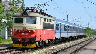 Vlaky Ořechov (zastávka) - 23.5. + 1.6.2023 / Czech Trains in Ořechov