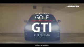2018 Volkswagen Golf GTI Mk 7.5 (#60seconds) | #MTHRFKNWIN