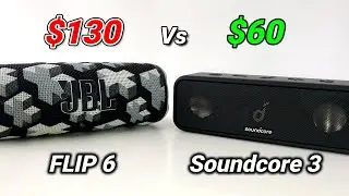 Anker Soundcore 3 vs JBL FLIP 6 Specs Review & Sound Test!