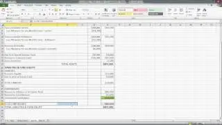 MS Excel: Accounting Basics - Debits/Credits, Equation, Example Files