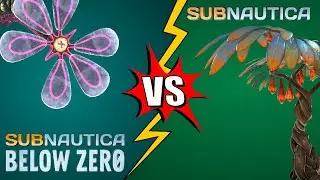 Are subnautica below zero plants more beautiful? (Subnautica VS Subnautica Below Zero)