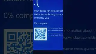 PeachFIV scream meme has BSOD