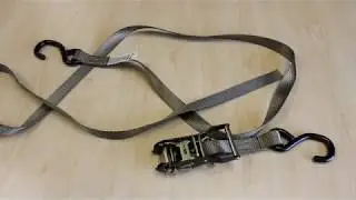 Best Way to Roll a 1-Inch Ratchet Strap for Storage