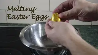Lapse Of Melting Easter Eggs
