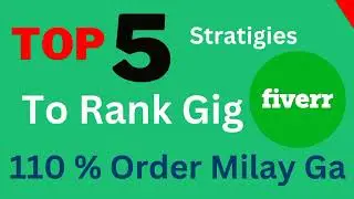 How To Rank Your Gig on 1st Page of Fiverr 2024 | Get Your 1st Order On Fiverr
