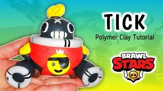 TICK | Brawl Stars | Polymer Clay Tutorial