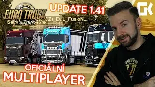 OFICIÁLNÍ MULTIPLAYER V EURO TRUCK SIMULATOR 2 | Update 1.41 | Euro Truck Simulator 2 