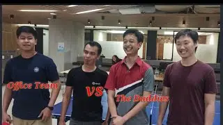 Lomba pingpong dalam rangka memeriahkan hut ri ke 78