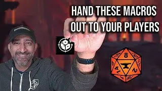 5 Pathfinder 2e Macros that GMs and Players DESPERATELY Need in Foundry VTT.