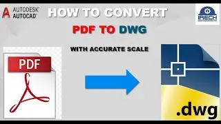HOW TO convert PDF to an AutoCAD DWG