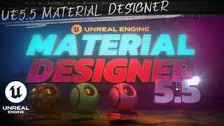 Unreal Engine Material Designer for Motion Graphics (UE5.5)