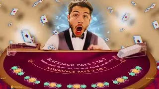 I Played Every Seat On VIP BlackJack & This Happened!!!