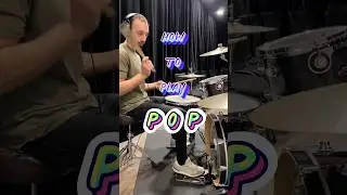 How to play POP Beat on drums? It’s very easy