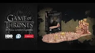 GAME OF THRONES King's Landing 3D Puzzle CubicFun