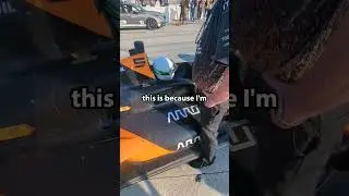 Fans riding in IndyCars