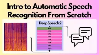 Automatic Speech Recognition (ASR) From Scratch w/ DeepSpeech2