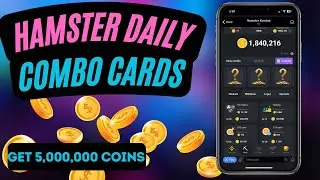 Hamster Kombat Daily Cambo Cards Are Here //15/06/2024 // Get Extra 5,000,000 Coins