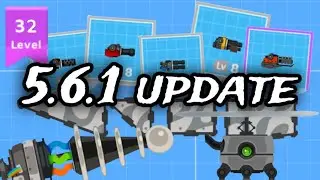 CHECK OUT THE 5.6.1 UPDATE!! NEW WEAPONS!?  | Super Tank Rumble