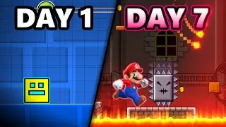 Turning Geometry Dash Into Mario [7 Days Challenge]