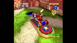 Sonic Heroes - Seaside Hill Mission 1 A Rank (Team Sonic)