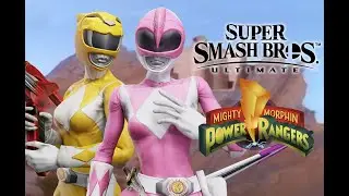 Super Smash Bros Ultimate: Pink and Yellow Rangers with Download