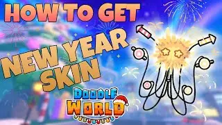 [NEW YEAR EVENT] 800 GEMS + FREE NEW YEAR LILBULB SKIN IN DOODLE WORLD - ROBLOX