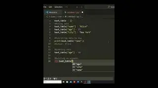 Hash Tables in Python: Quick Guide – Shorts