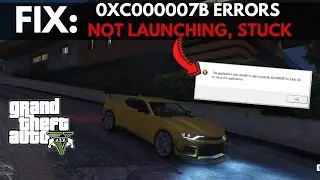 GTA 5: How to Fix 0xc000007b Error & Not Loading ( Easy Guide ) 2023!!