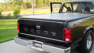 dodge dakota 360 drag truck pt1