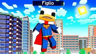 MIO FIGLIO È DIVENTATO UN SUPEREROE SU MINECRAFT