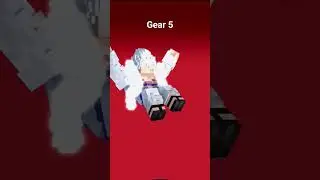 gear 5 minecraft model showcase (mineimator) 