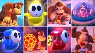 Mario vs Donkey Kong (Switch) - All Bosses + Cutscenes (No Damage)