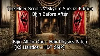 Skyrim Bijin MOD Before After