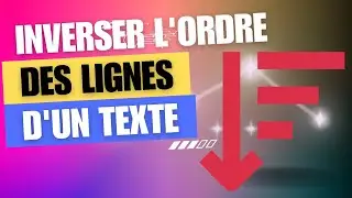 Outil pour inverser l'ordre des lignes dans un Texte en ligne