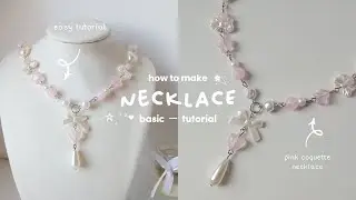 Necklace Tutorial ─ how to make a simple metal chain necklace ⋆. 𐙚 ˚🤍💭