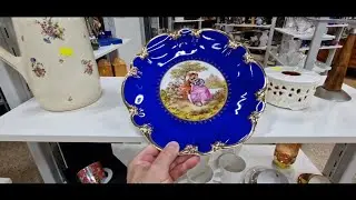 секонд-хенд Германия барахолка базар фарфор хрусталь антик винтаж Second Hand