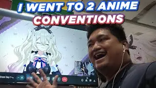 I went to 2 Anime Conventions in 1 day | Gilbert Plays