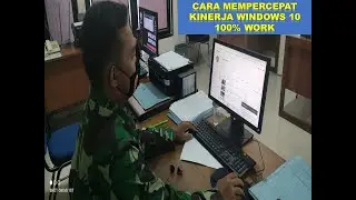 CARA MEMPERCEPAT KINERJA WINDOWS 10 YANG LEMOT...