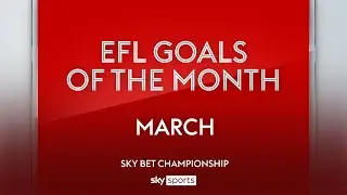 Sky Bet Championship Goal of the Month: March