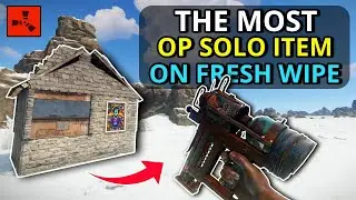 The OP Item For Rust SOLO Players On The FRESH WIPE! - Rust Solo Survival