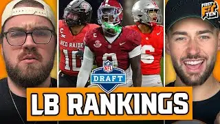 2026 NFL Draft Linebacker Rankings!! | First And Ten